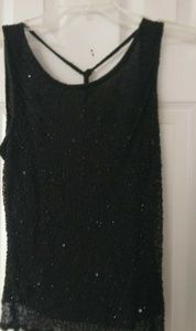 Dressy sleeveless top